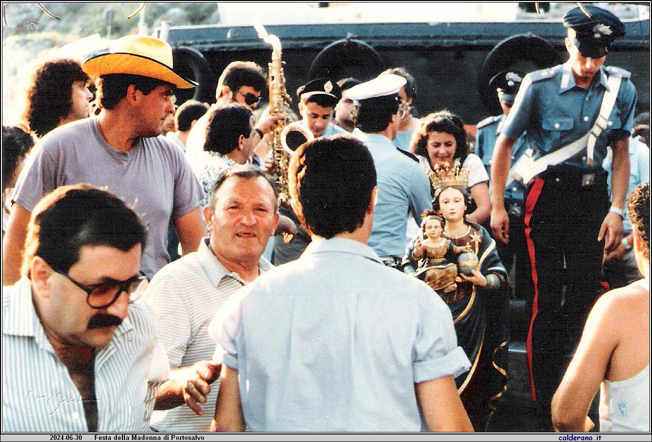 Mario Di Trani e Raffaele 'u Cacaglio alla Festa di Portosalvo.jpg