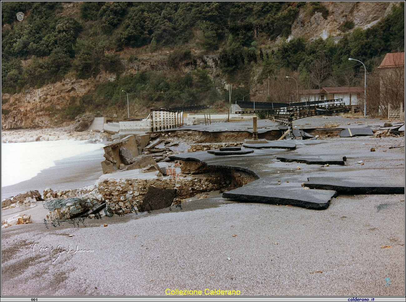 La Spiaggia di Fiumicello dopo la tempesta del 1987.jpeg