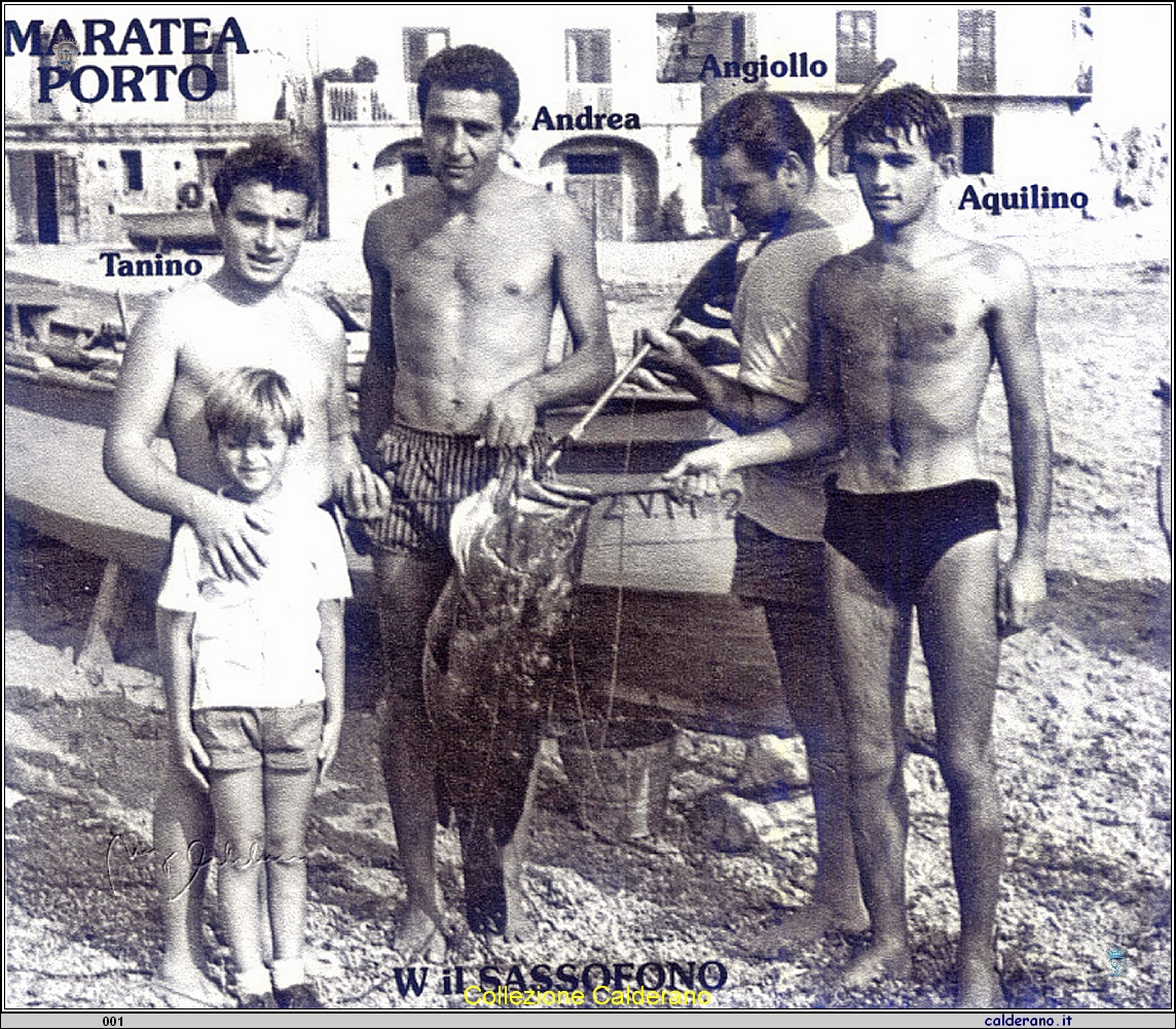 Tanino Mitidieri, Andrea, Angiollo e Aquilino.jpg