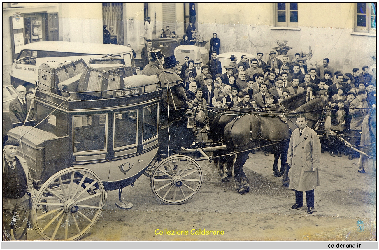 Arrivo della diligenza nel centenario delle poste 1961.jpg