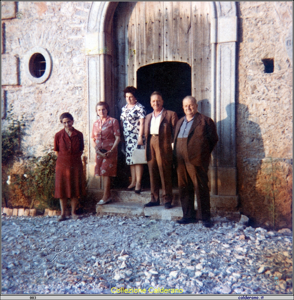 Biagio Labanchi e Biagio Schettino a Bovile - Rotonda ottobre 1966.jpg