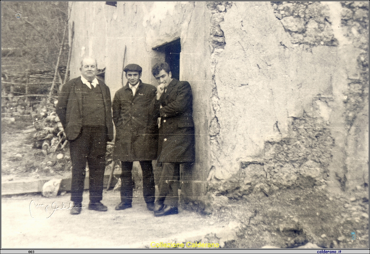 Biagio Schettino a Massa con Toto' Manfredi e Domenico Sarsale -  gennaio 1969.jpg