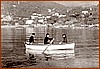 Mariella Panza con la barca Sutta a Za Monica - 1972.jpg