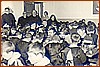 La mensa scolastica con Padre Cerracchio, Federico Pezzullo Vescovo, Biagio Schettino, Alfonsina Burbo e Maria Iannini 1959-60.jpg