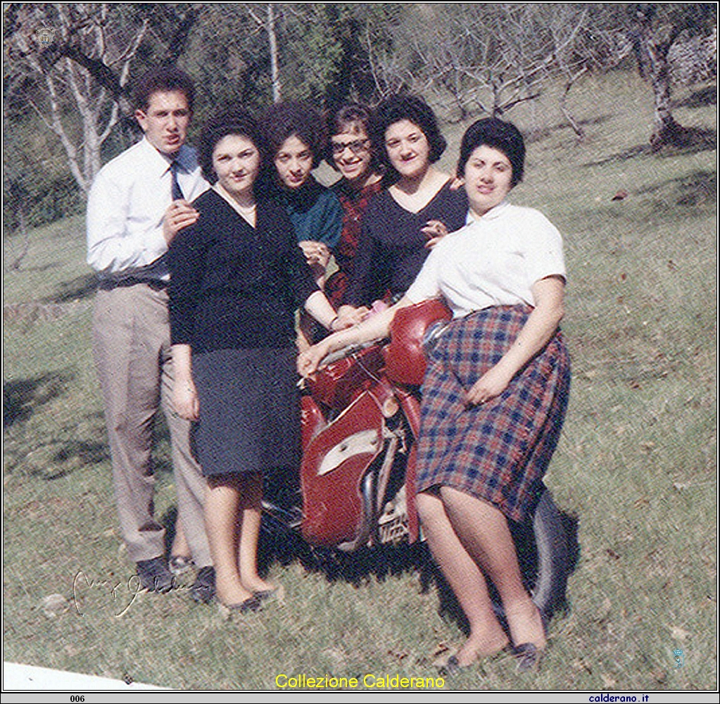 Pasquetta 1962 con Biasino, Adriana, Marirosa, Maria Emilia, Rosellina e Dorina.jpg