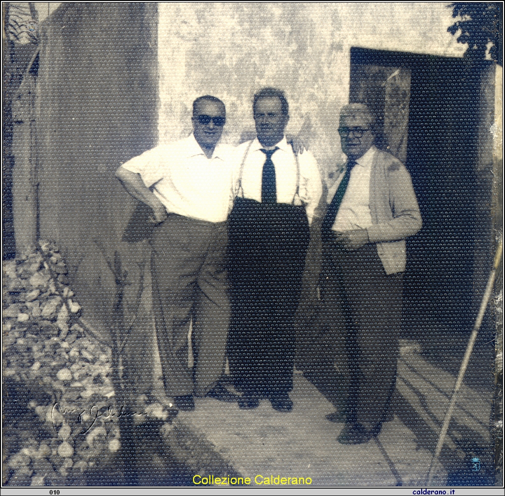 Alfredo, Biagio Schettino e Peppino Di Trani a Castrocucco.jpg