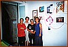 Tina Polisciano e Lidia Del Viscio nel Centro Culturale Maratea - 2001.jpg