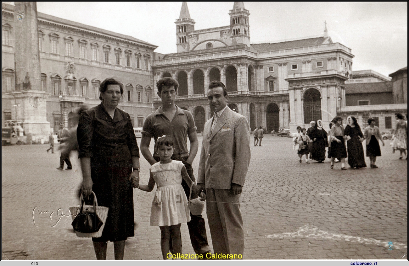 Filomena e Silvio Calderano a San Giovanni - Roma.jpeg