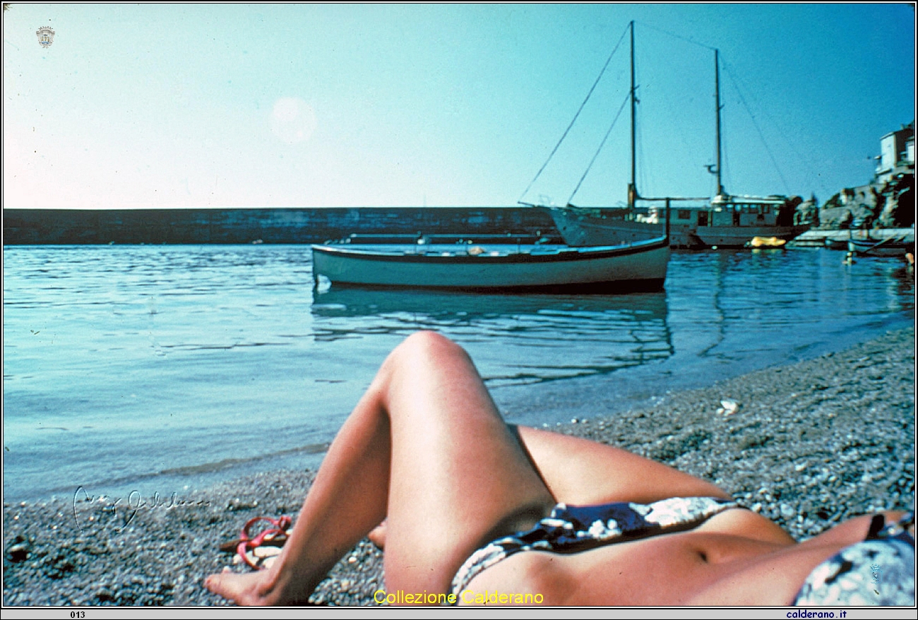 Sulla spiaggia del Porto - 1968.jpg