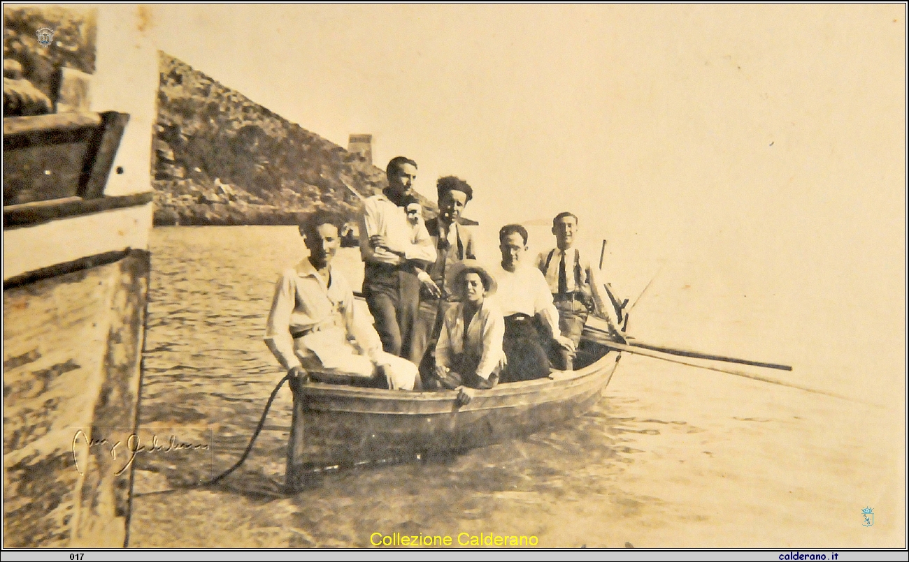 Sulla barca al Porto 1927.jpg