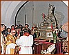 Il Cardinale Ugo Poletti (1914-1997) benedice la nuova Statua di San Biagio 1982.jpeg