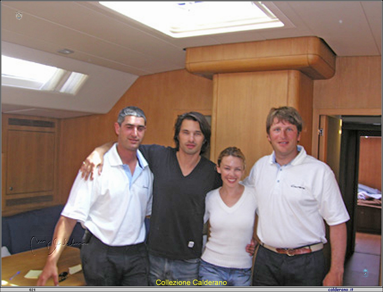 Alesandro, Olivier Martinez, Kylie Minogue e Ferdinando.jpg