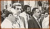 Biagio D'Attoli, Antonio Gambardella, Biagio Colavolpe e Nicola Ignacchiti alla Processione di San Biagio 1970.jpg