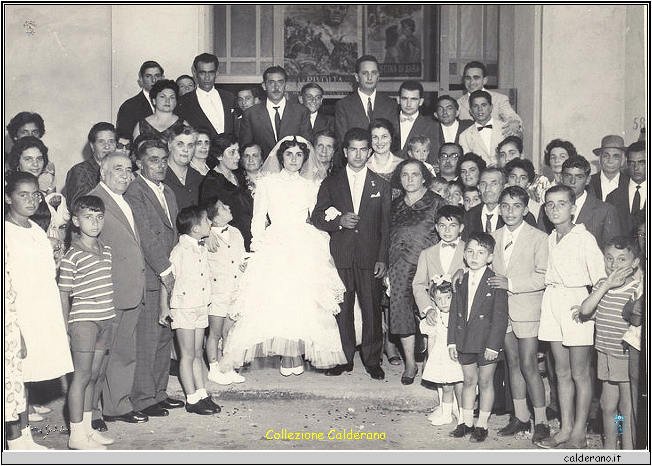 Matrimonio di Maria Filomena Iannini ed Adolfo Spatuzzi 1961.jpg