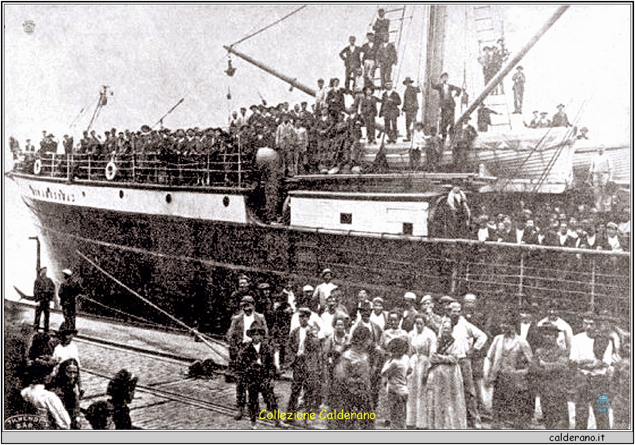 Sbarco di Italiani e anche Marateoti in Brasile 1907.jpg