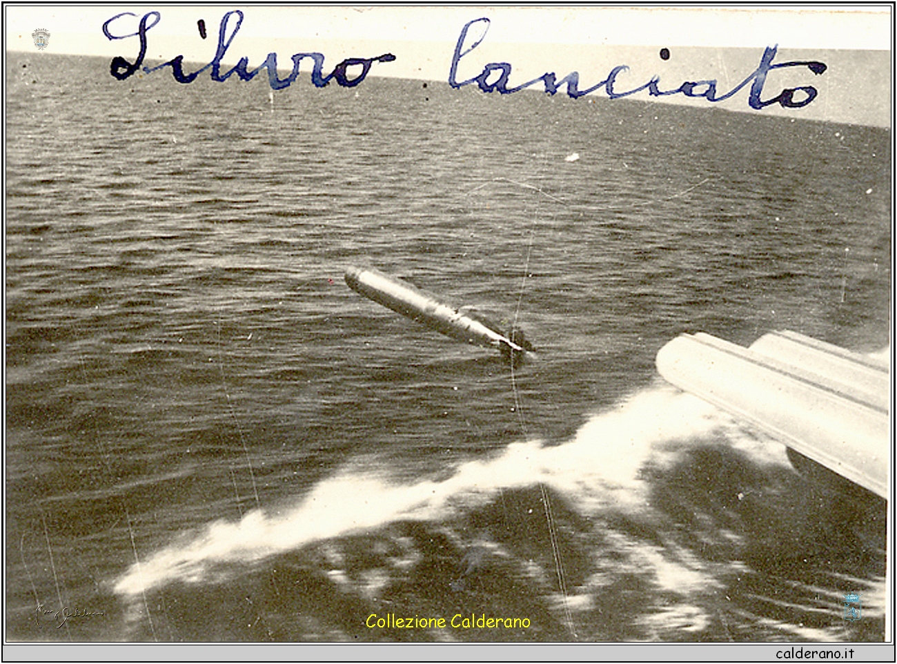 Siluro lanciato da Giuseppe Calderano dalla Nave Andrea Doria.jpg