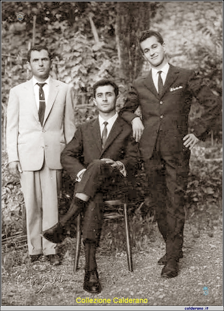 Biagio Montesano, Giovanni La Gatta e Benito Magurno - Brefaro 1963.jpg