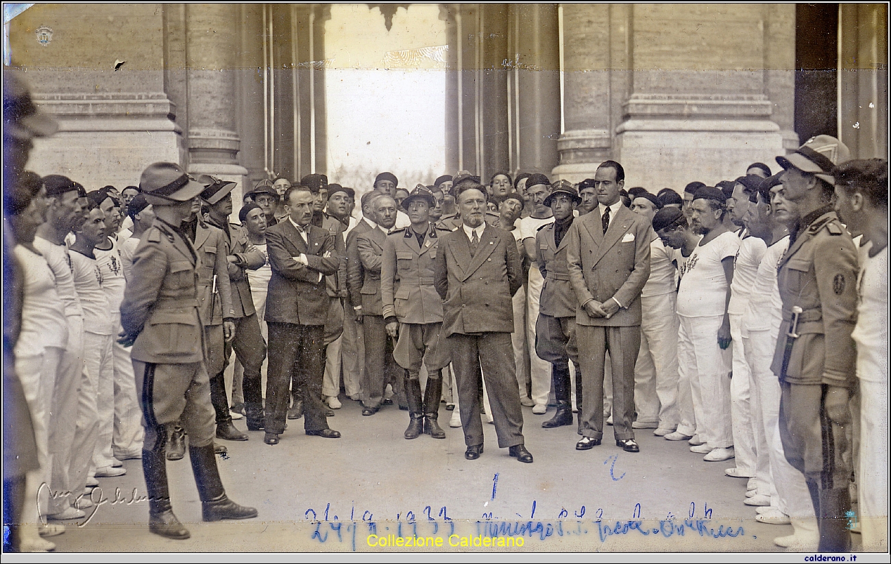 Biagio Schettino a Roma e in visita il Ministro Pubblica Istruzione Francesco Ercole 1932.jpg