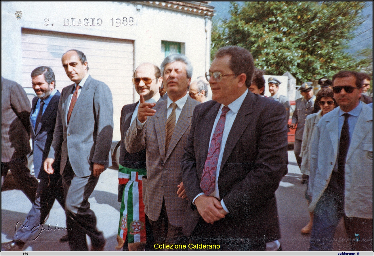 Politici alla Festa di San Biagio del 1988 - Sindaco Antonio Brando.jpg