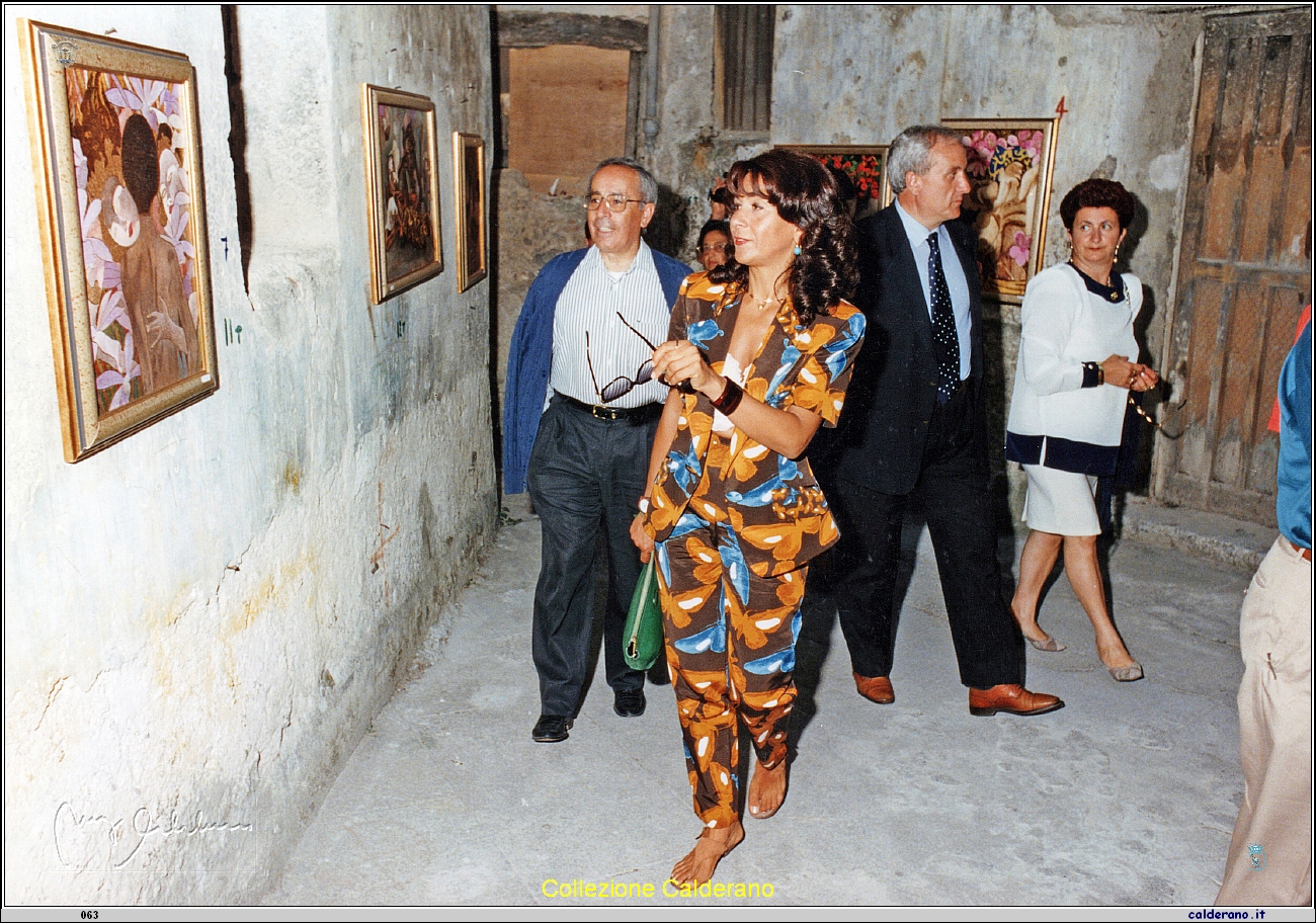 Mostra nei vicoli agosto con Giuseppe Della Morte Sindaco 1993 8.jpeg