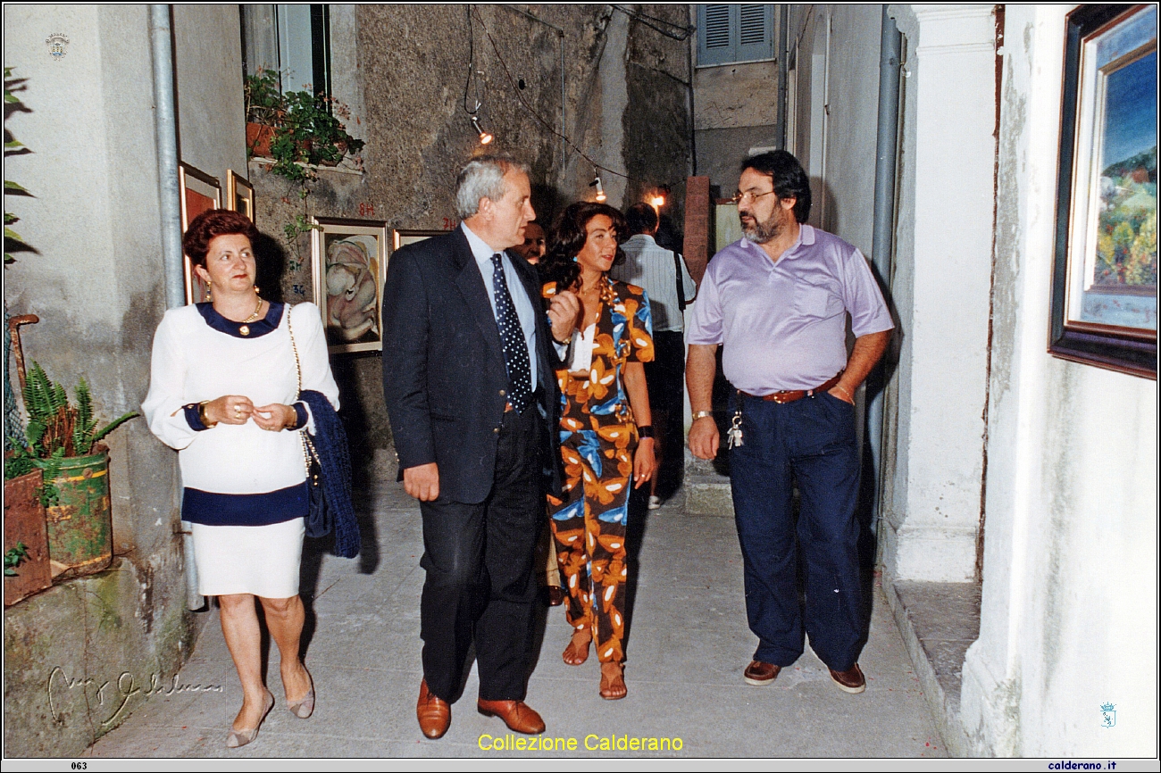 Mostra nei vicoli agosto con Giuseppe Della Morte Sindaco 1993 9.jpeg