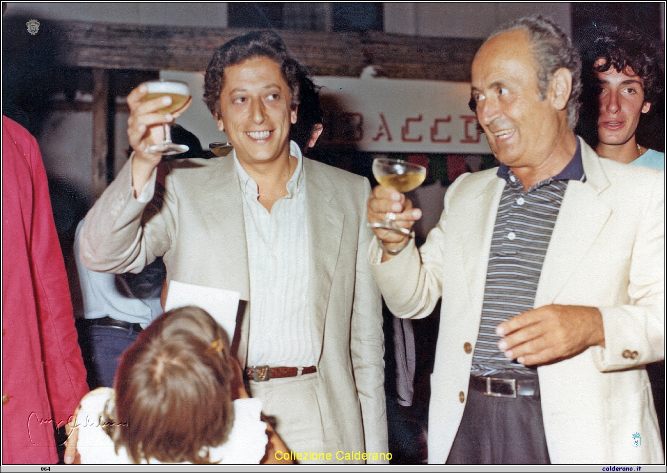 Fernando Sisinni e Biagio Vitolo - Presentazione dell'Auto Fiat Maratea a Piazza del Gesu' - 1983 6.jpeg