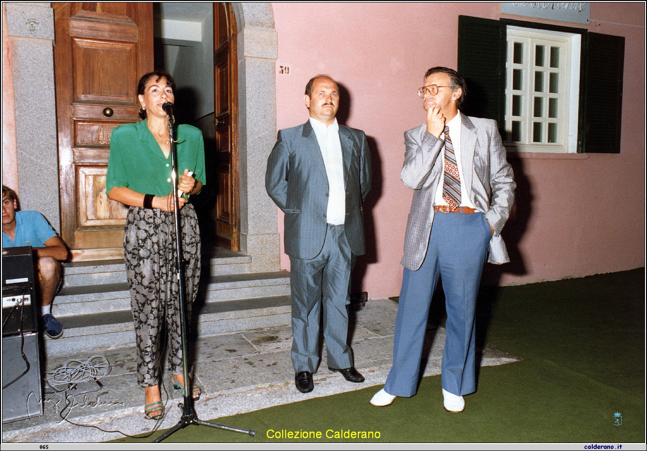 Tina Iannini, Antonio Brando e Mimmo Saverio Romei - Estate 1989.jpeg