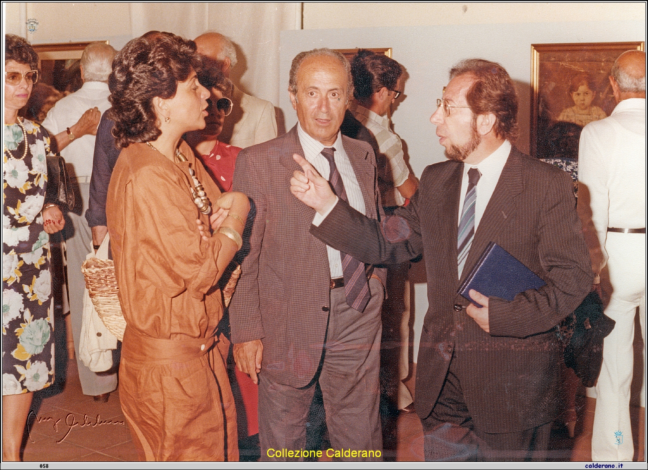 Tina Iannini, Biagio Vitolo e Franco Sisinni al Cemtro Culturale 1985.jpeg