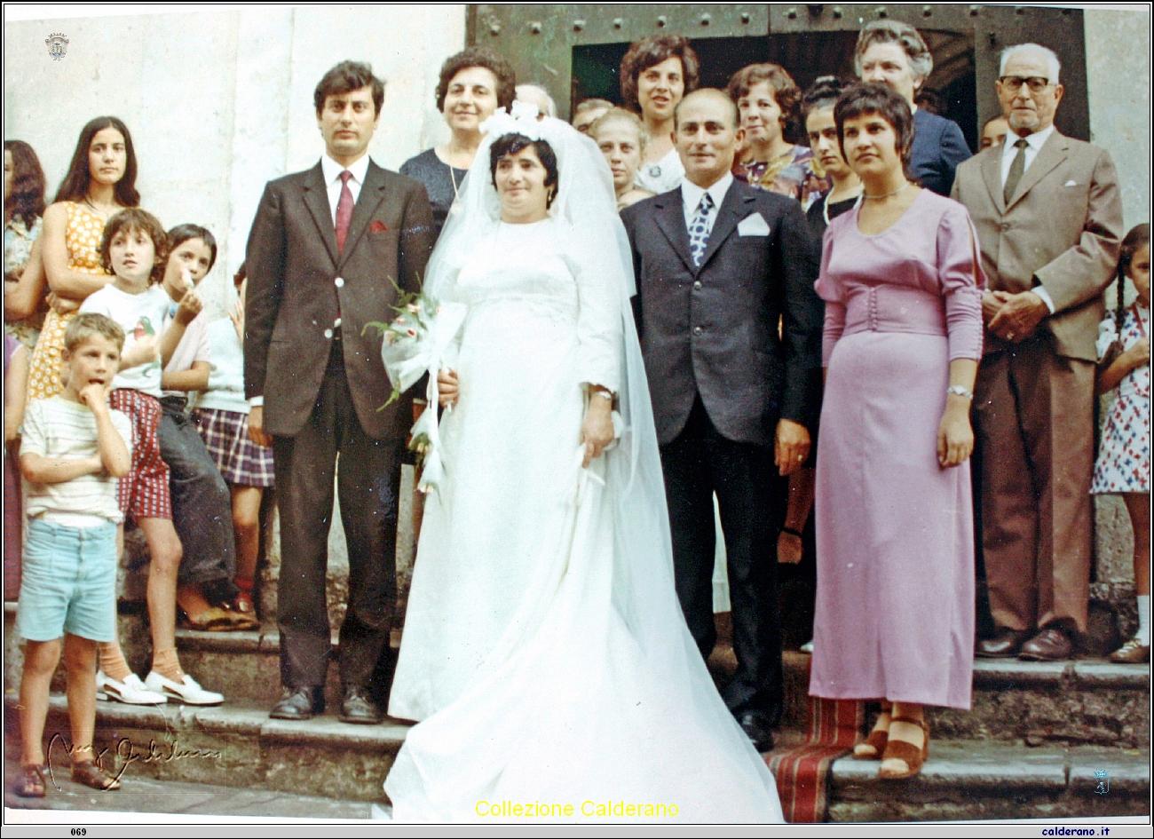 Sposi Assunta e Michele Lemmo 1972.jpg