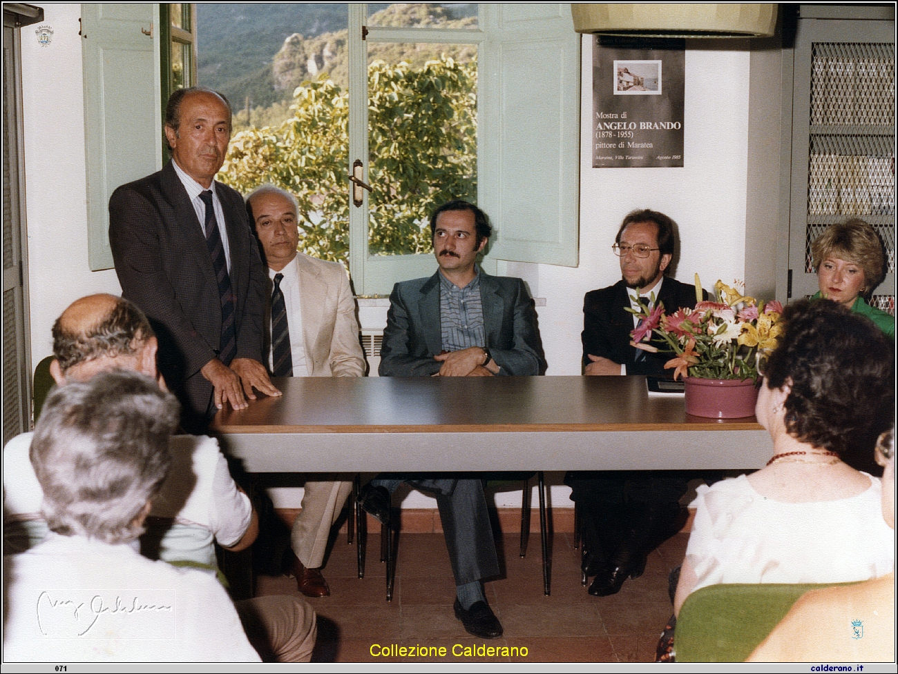 Centro Culturale con Biagio Vitolo, Francesco Fontana e Francesco Sisinni 1985.jpeg