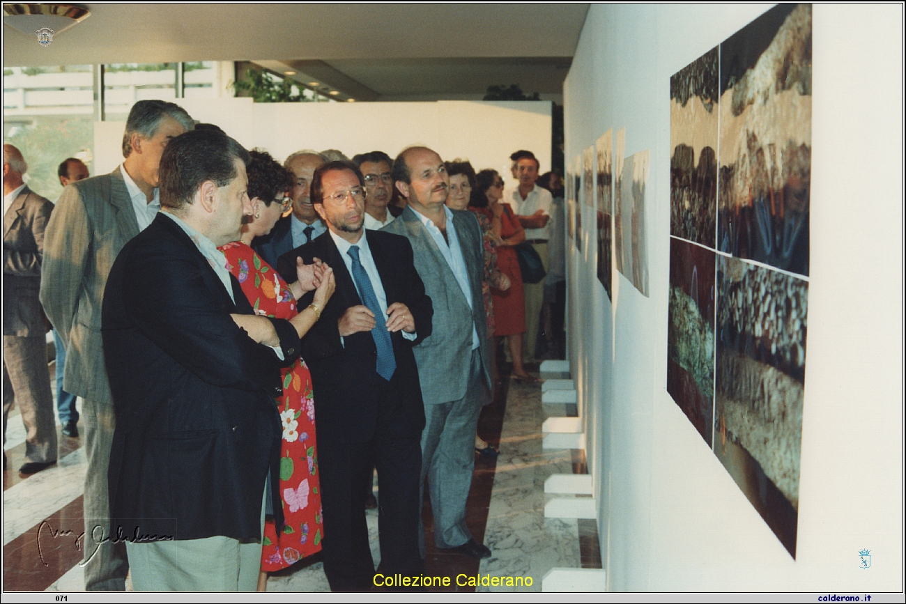 Mario Di Trani, Paola Bottini, Francesco Sisinni e Antonio Brando Mostra Ancore 1991.jpeg