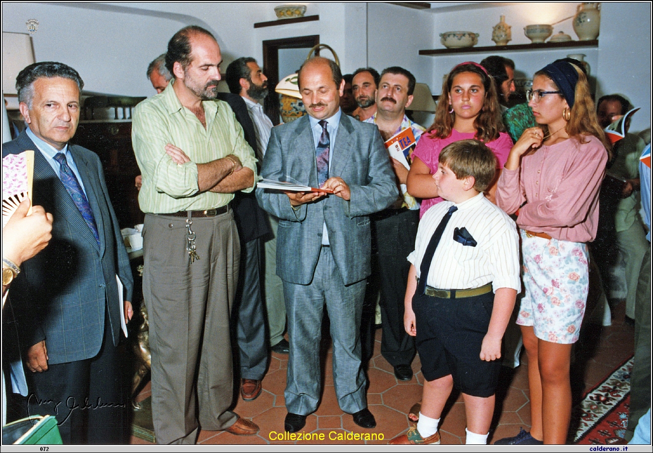 Jose' Cernicchiaro e Antonio Brando all'inaugurazione di Punto x 1991 25.jpeg