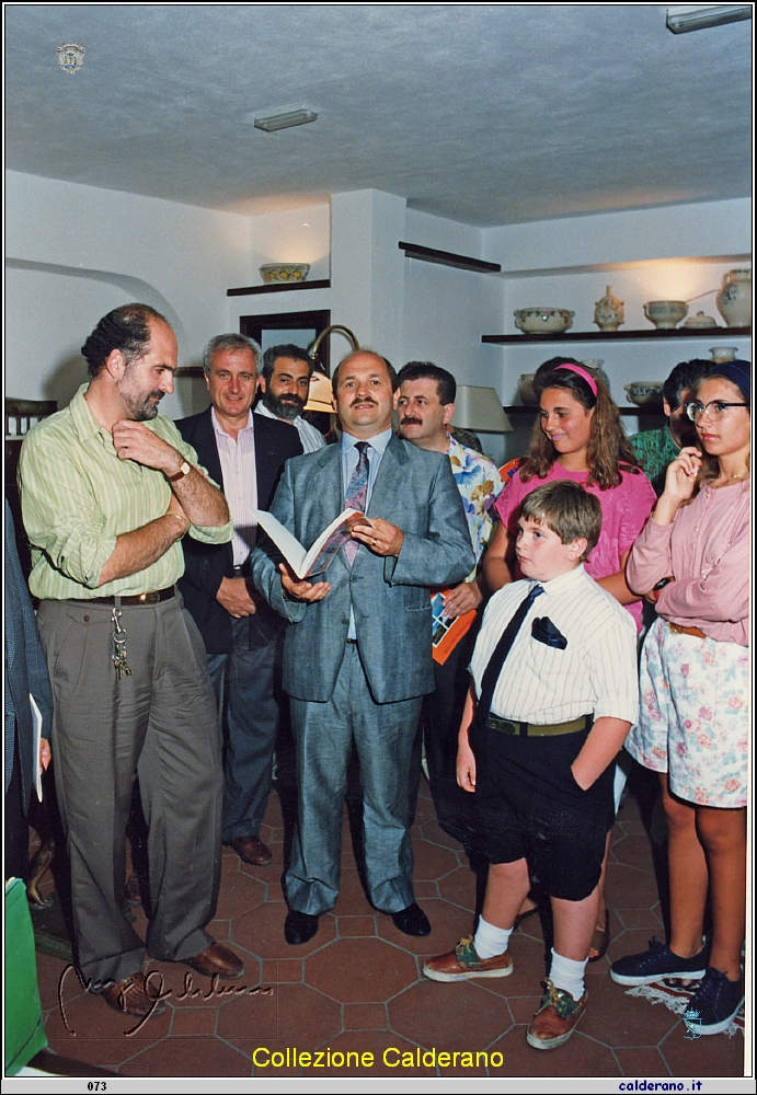 Jose' Cernicchiaro, Giuseppe Della Morte, Francesco Ambrosio, Antonio Brando e Mario di Trani - Punto x 1991 27.jpeg