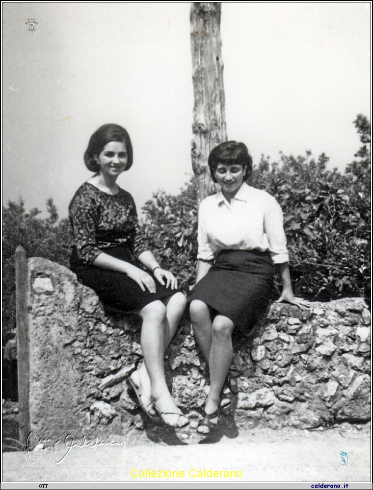 Maria Gambardella e Gina Avigliano - giugno 1966.jpeg