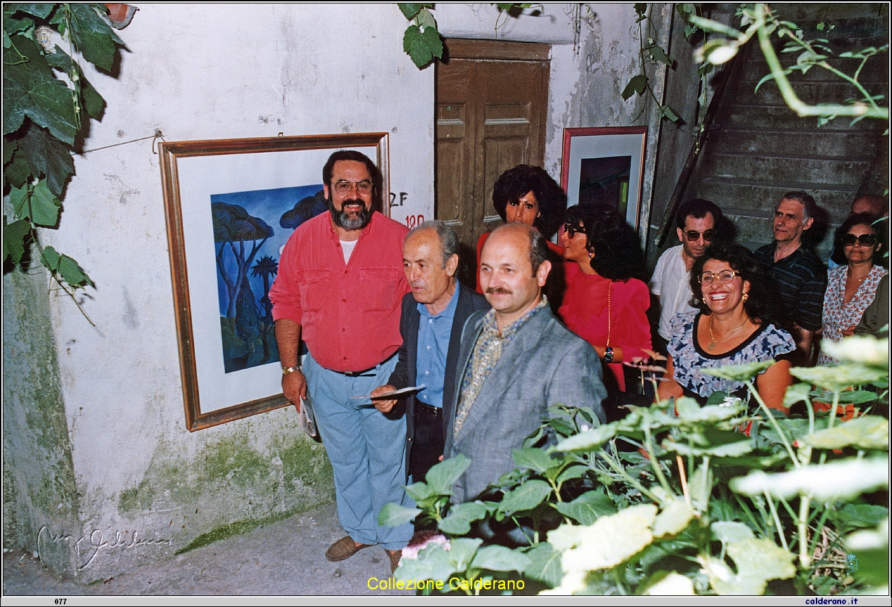 Mostra Filo d'Arianna di studio Memoli con Biagio Vitolo e Antonio Brando 1992 12.jpeg