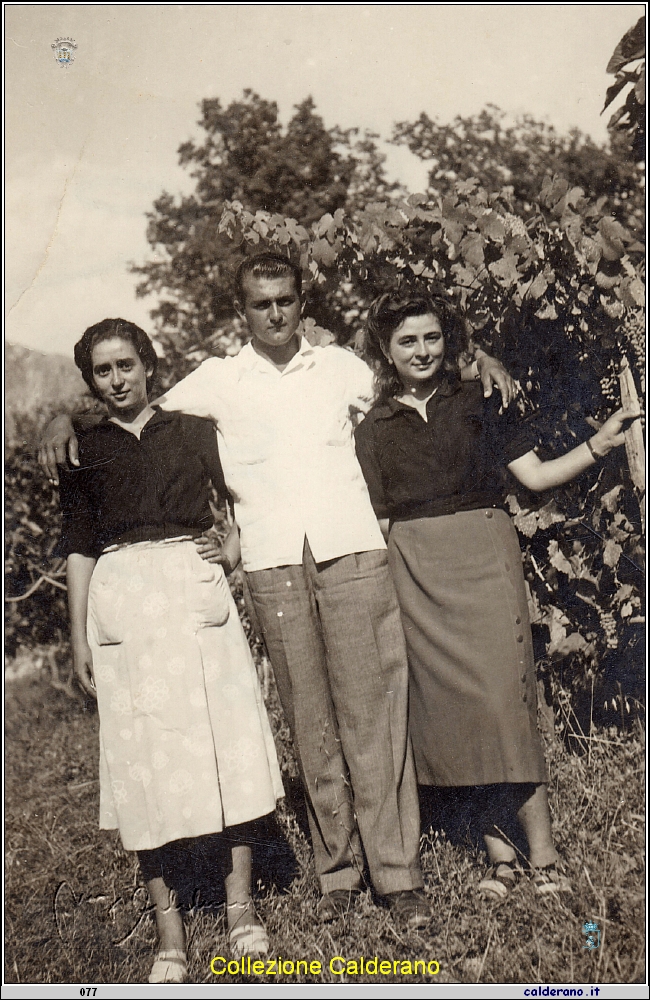 Vincenza, Felice e Maria Rosa 1954.jpeg