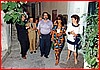 Mostra nei vicoli agosto 1993 6 con Giuseppe Della Morte Memoli, Tina Iannini e Silvana Mazzeo.jpeg