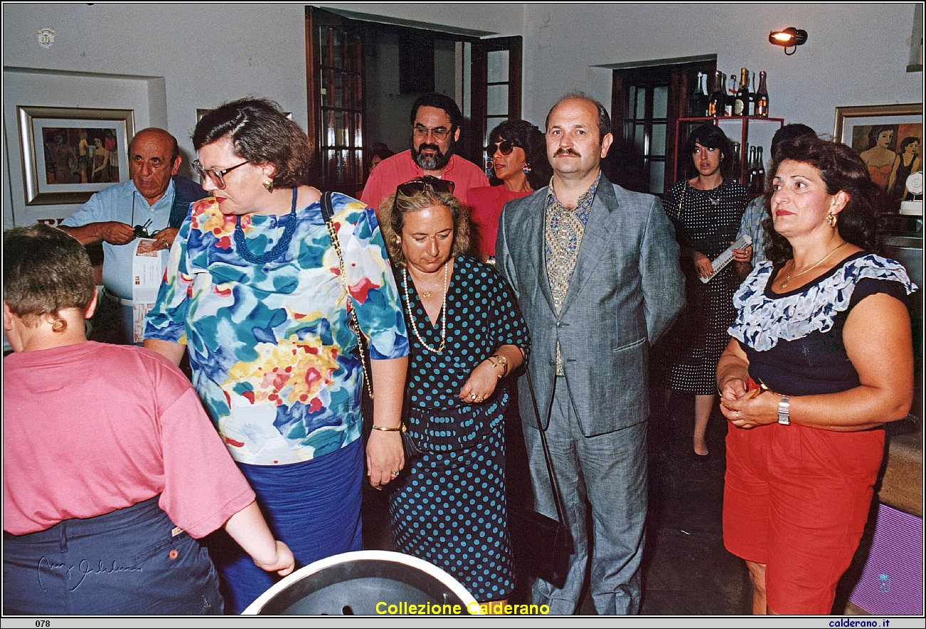 Mostra Filo d'Arianna con Gelsomina Cassino, Maria Antonietta Mordente, Antonio Brando Sindaco e Maria Mitidieri 1992.jpeg