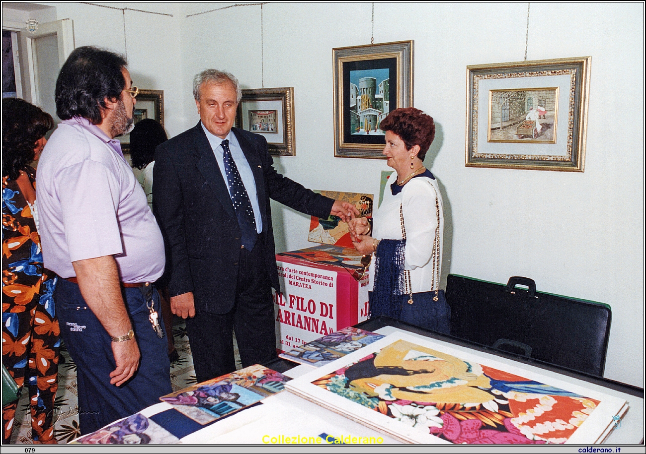 Mostra filo d'Arianna con Giuseppe Della Morte Sindaco agosto 1993 12.jpeg