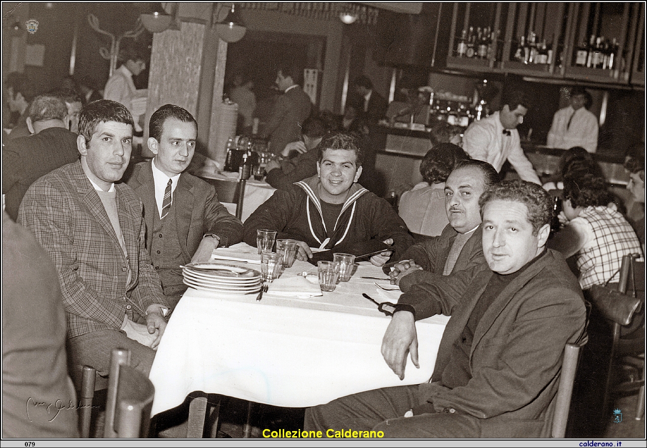 Pierino Limongi, Pasquale Mollica, Ciccillo Gambardella, Felice Zaccaro e Antonio Cesarino 1969.jpeg