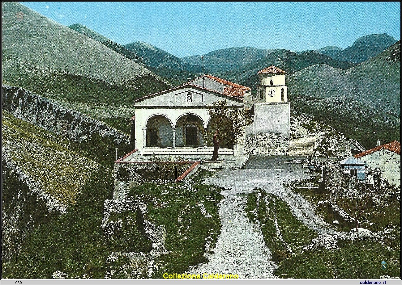 Cartolina - Basilica di San Biagio (sec VIII e giogaie di monti a m. 624 s.l.m.) .jpg