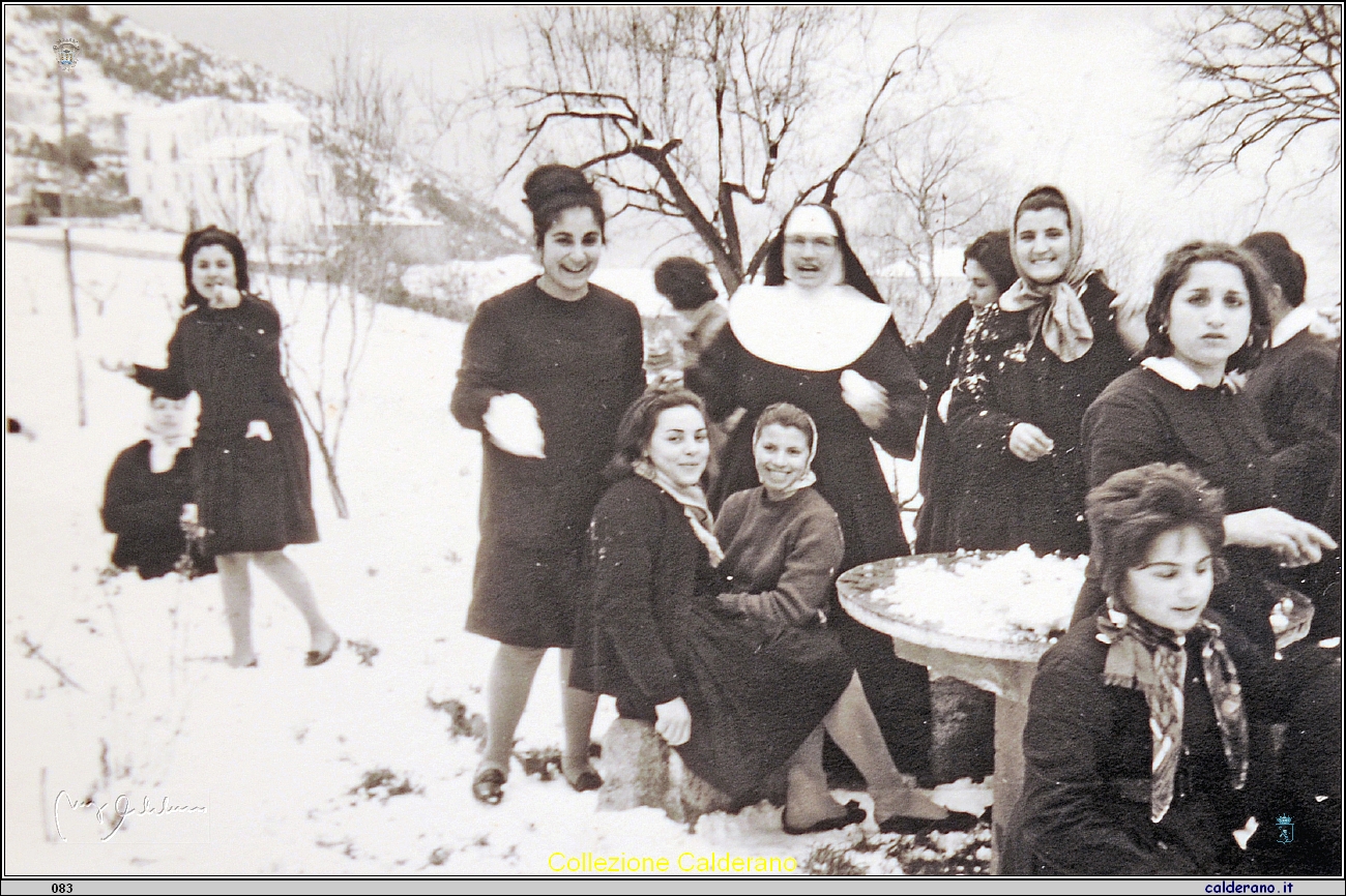 Con la neve al De Pino - 30 gennaio 1963.JPG