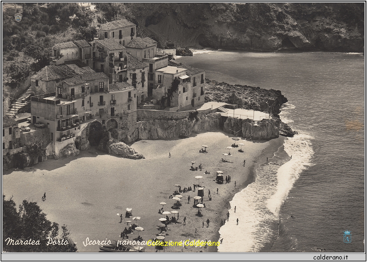 Porto - Scorcio panoramico e spiaggia - Cartolina.jpeg