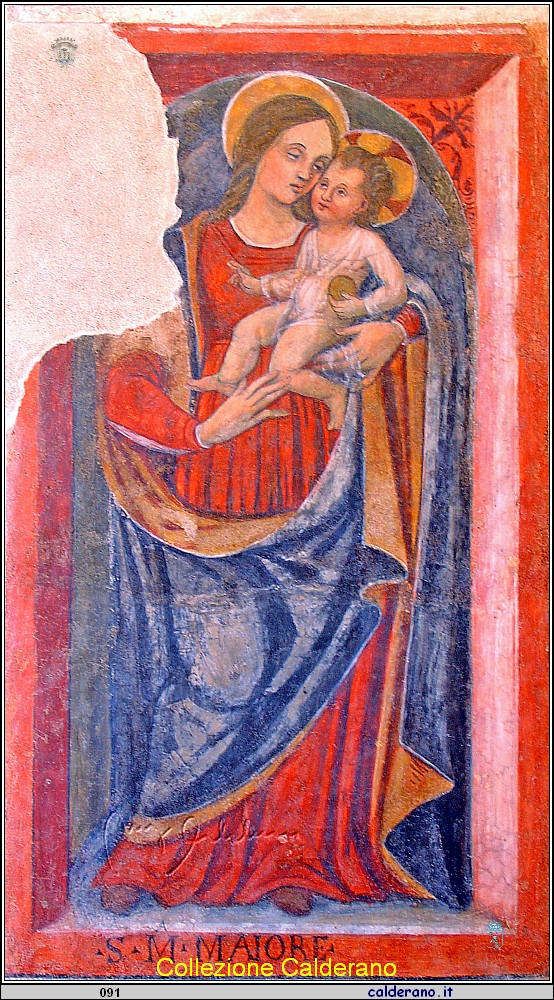 Affresco della 'Madonna del melograno' nella Basilica di San Biagio.JPG