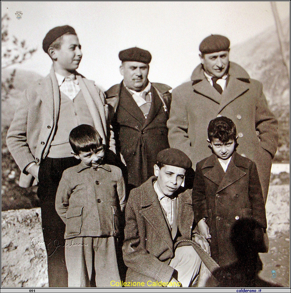 Giovanni Brando, Biagio Sciascino Avigliano, Francesco Ciccillo Brando Caporale, Antonio Brando Caporale, Alfonso Liberatore ed Elio Avigliano.jpg