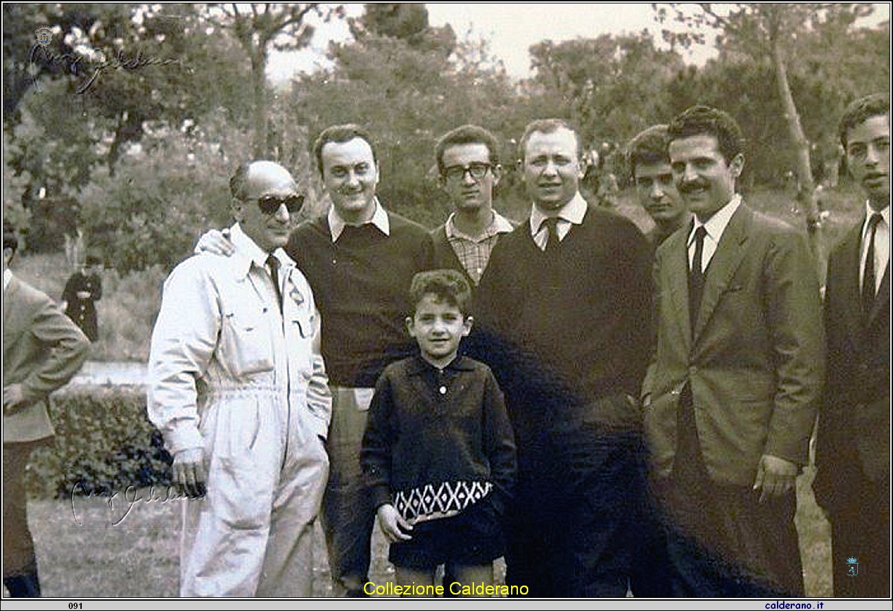 Giro d'Italia 1965 con Franco Liberatore, Giovanni Brando, Michele Di Trani e Raffaele Polcaro .jpg