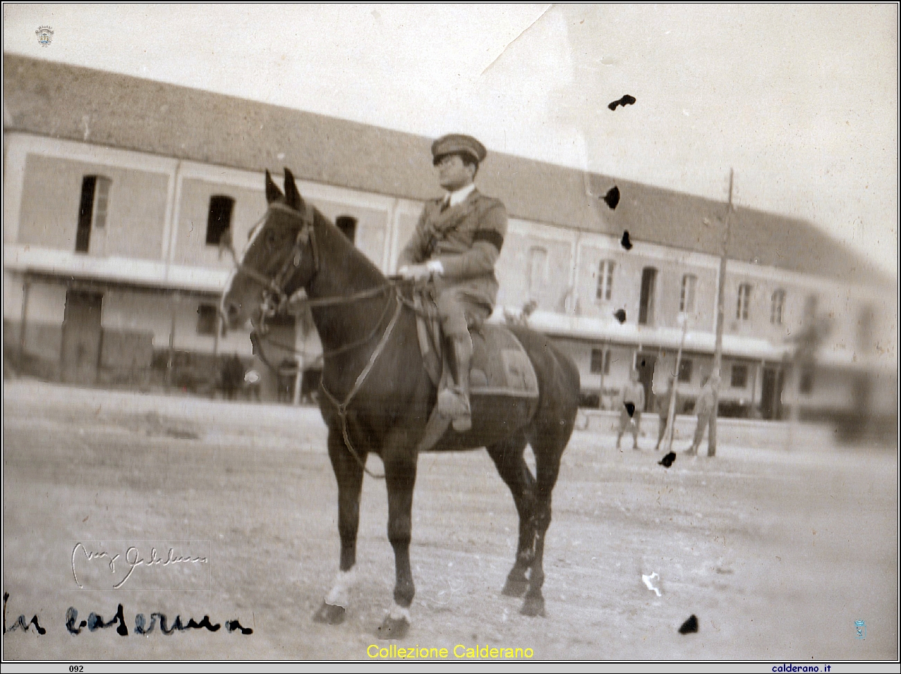 Guido D'Orlando a cavallo In caserma.jpeg