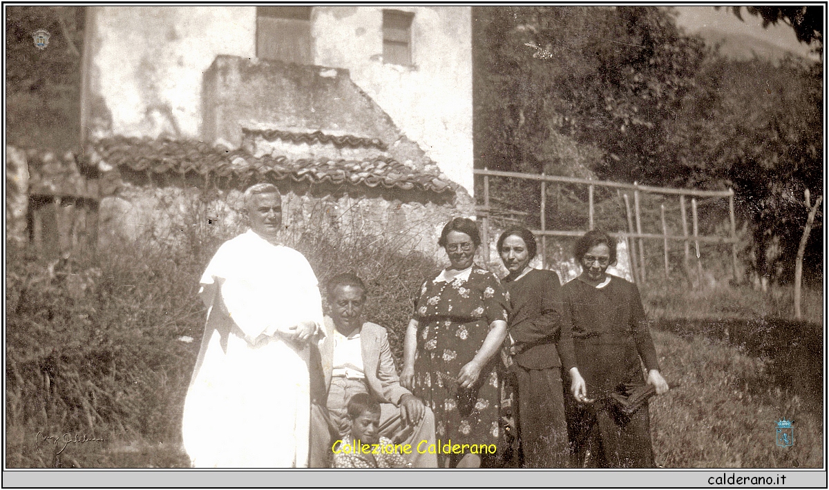 Frate Domenicano, Ciccillo e Giovannina Calderano, Antonietta e Ida Passeri, .jpeg