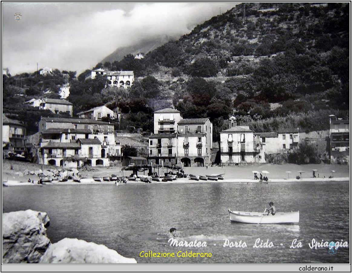 Porto Lido - La Spiaggia - Cartolina 1961.jpg