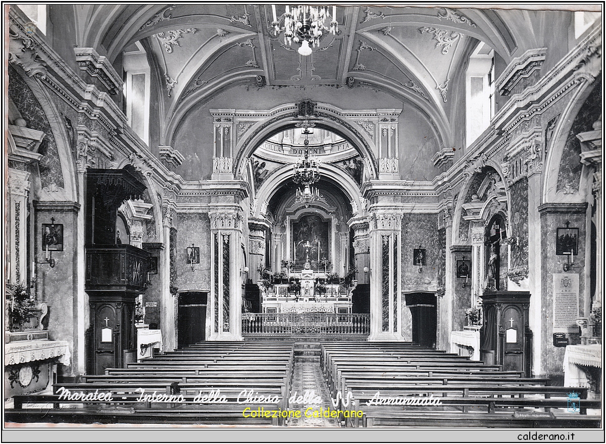 Interno della Chiesa della SS. Annunziata - Cartolina.jpeg